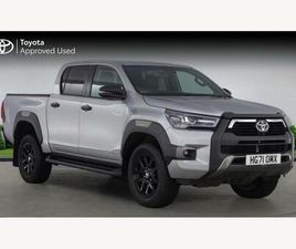 TOYOTA HILUX DOUBLE CABINE 2.8 D-4D INVINCIBLE X AUTO 4WD EURO 6 (START/STOP) 4DR
