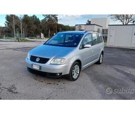 VOLKSWAGEN TOURAN VW TOURAN 2006 CC 1.9 TDI 6 MARCE