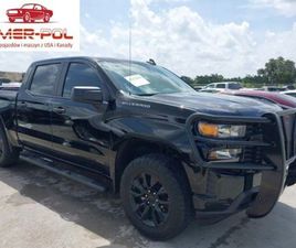 CHEVROLET SILVERADO 1500 SHORT BED CUSTOM 2020 4.3L 4.3 BENZYNA 285KM