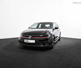 VOLKSWAGEN POLO GTI 2.0 TSI 207 CV IQ LIGHT ACC FRONT ASSIST LANE ASSIST VIRTUAL COCKPIT CAMERA GPS CARPLAY SIEGES CHAUFFANTS JANTES ALU 18 -PAS DE MALUS-