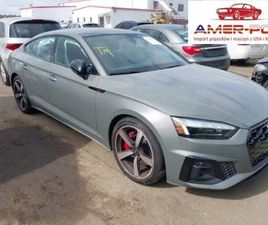 AUDI A5 SPORTBACK PREMIUM PLUS S-LINE 2023 2.0L 2.0 BENZYNA 261KM