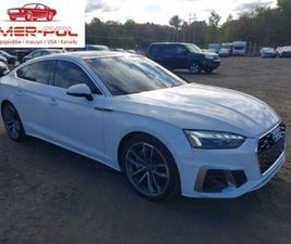 AUDI A5 SPORTBACK PREMIUM S-LINE 2024 2.0L 2.0 BENZYNA 261KM