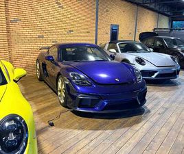 PORSCHE 718 CAYMAN GT4 718 CAYMAN III 2016 718 4.0 GT4 PDK