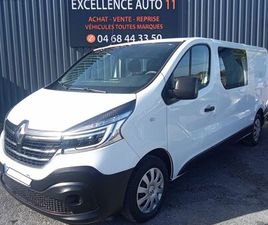 RENAULT TRAFIC CABINE RENAULT TRAFIC 3 2.0 DCI 120 L2H1 CABINE APPROFONDIE CONFORT