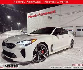 KIA STINGER 2020 KIA STINGER GT LIMITED TI AVEC INTÉRIEUR ROUGE