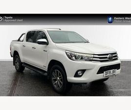 TOYOTA HILUX DOUBLE CABINE 2.4 D-4D INVINCIBLE AUTO 4WD EURO 6 (START/STOP) 4DR (TSS)