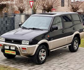 NISSAN TERRANO 2.4,2.MAJ,ŠÍBR,AC,OJEDINĚLÝKUS