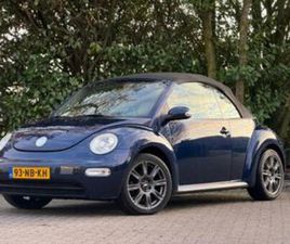 VOLKSWAGEN NEW BEETLE CABRIOLET VOLKSWAGEN BEETLE KEVER 1.6 CABRIOLET 2003 BBS AIRCO CRUISE — VOLKSWAGEN — MARKTPLAATS