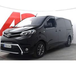 TOYOTA PROACE L2 2,0 D 180 AUTOMAATTI 5-OVINEN - / ALV / NAVI / KAMERA / TUTKAT / HUIPPUHIENO / HUD / KEYLESS / OS