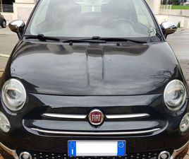 FIAT 500 LOUNGE NERA DEL 2016 CON 82500 KM