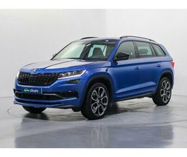 SKODA KODIAQ RS SKODA KODIAQ DIÉSEL KODIAQ 2.0TDI RS 4X4 DSG 176KW