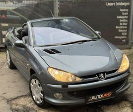 PEUGEOT 206 CABRIOLET CC PLATINUM*1.6L*KLIMA*SZHZ*LEDER