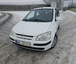 HYUNDAI GETZ 1.4 GAZ SEKWENCJA 2004R KLIMA JACKOWO WŁOŚCIAŃSKIE • OLX.PL