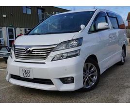 2010/10 GRADE 4B TOYOTA VELLFIRE 2.4 PLATINUM SELECTION II 7 SEAT MPV MINI VAN