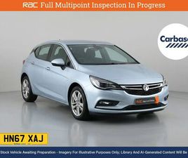 2017 VAUXHALL ASTRA 1.6CDTI TECH LINE NAV (110PS) (START/STOP)(ECOTEC) HATCHBACK