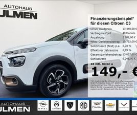 CITROEN C3 CITROËN C3 C-SERIES 82 APPLE-CARPLAY TEMPOMAT BLUETOOTH