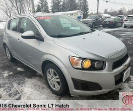 CHEVROLET SONIC USED 2015 CHEVROLET SONIC LT