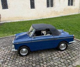 AUTOBIANCHI BIANCHINA CABRIO BLEUE