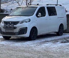 PEUGEOT EXPERT CREW 2.0 BLUEHDI 180HK AUTOMAT ,DRAGKROK,VÄRMARE 5SITS