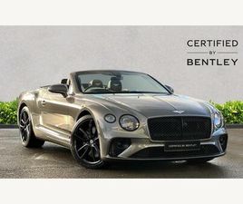 BENTLEY CONTINENTAL GTC 6.0 W12 GTC AUTO 4WD EURO 6 2DR