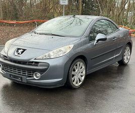 PEUGEOT 207 CC TURBO PLATINUM EDITION LEDER NAVI CANTON ARGOVIE - TUTTI.CH