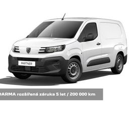 PEUGEOT PARTNER PEUGEOT PARTNER FURGON L2 1000 ELECTRIC 100 KW