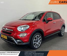 FIAT 500X CROSS 1.4 TURBO MULTIAIR CROSSPLUS PANORAMADAK NAVIGATIE PARKEERSENSOREN ACHTER CRUISE CONTROL CLIMATE CONTROL LICHTMETALEN VELGEN LEDER GETINTE RAMEN