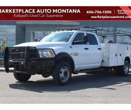 2016 RAM 5500 4X4 4WD DODGE 12 SERVICE BODY 84 CAB TO AXLE PICKUP TRU