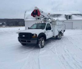 FORD F 550 2007 FORD F-550 SUPER DUTY BUCKET TRUCK—107,144 MI, 6.0L DIESEL—BID