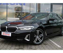 BMW SERIE 5 LUXURY LINE FVAT23%, KAMERA, CARPLAY, FULLLED, HAK, EL. KLAPA, SKÓRA