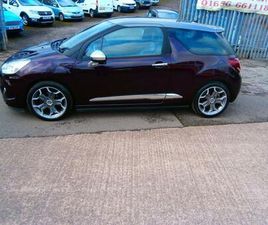 2014 CITROEN DS3 1.6 E-HDI AIRDREAM DSPORT PLUS HATCHBACK 3DR DIESEL MANUAL EURO 5 (START/STOP) (11 HATC...