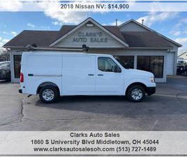 NISSAN CARGO 2018 NISSAN NV 1500 SV 3DR CARGO VAN LIKE NEW