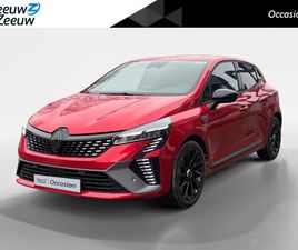 RENAULT CLIO 1.6 E-TECH FULL HYBRID 145 ESPRIT ALPINE AUTOMAAT NAVI AIRCO CAMERA CRUISE CONTROLE 9.3 INCH APPLE CARPLAY ANDROID AUTO SPORTSTOELEN ZEER DIKKE AUT