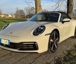 PORSCHE 911 CABRIOLET 992 CARRERA S 992 CABRIO CARRERA S GRIGIO GESSO / SPORT CHRONO