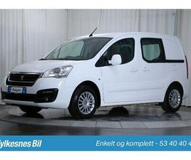 PEUGEOT PARTNER MESTER 1,6 BLUEHDI 100HK L1