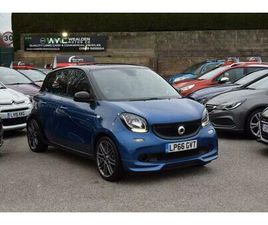 SMART FORFOUR 0.9T BRABUS SPORT (PREMIUM) TWINAMIC EURO 6 (START/STOP) 5DR PETROL AUTOMATIC