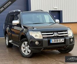 2008 MITSUBISHI SHOGUN 3.2 DI-DC ELEGANCE SUV 5DR DIESEL AUTO 4WD EURO 4 LWB (168 PS) SUV DIESEL ...