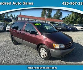 TOYOTA SIENNA 2000 TOYOTA SIENNA LE 4-DOOR