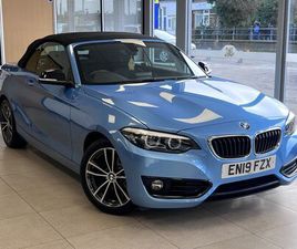 2018 BMW 2 SERIES 1.5 218I SPORT (134BHP) CONVERTIBLE 2D
