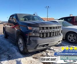 2020 CHEVROLET SILVERADO 1500 CUSTOM - APPLE CARPLAY - $296 B/W