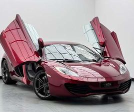 MCLAREN MP4 12C 2012 MCLAREN MP4-12C, MCLAREN SERVICE HISTORY, EXCELLENT CONDITION, GCC