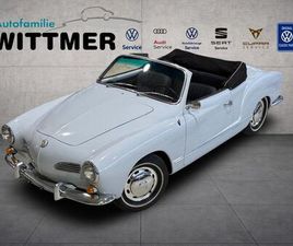 VOLKSWAGEN KARMANN GHIA CABRIOLET VOLKSWAGEN KARMANN GHIA CABRIOLET ORIGINAL / VW ZERTIFIKAT