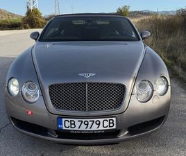 BENTLEY CONTINENTAL GT КАБРИО/БАРТЕР!