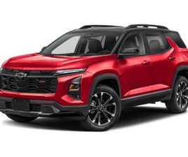 CHEVROLET EQUINOX NEW 2026 CHEVROLET EQUINOX AWD RS