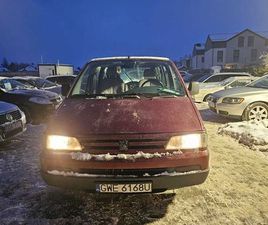 PEUGEOT 806/OPŁATY AKTUALNE/1.9 DIESEL/90KM/8OS/OPONY ZIMOWE/1997R/HAK BOJANO • OLX.PL
