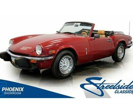 TRIUMPH SPITFIRE CABRIOLET 1978 TRIUMPH SPITFIRE 1500 CONVERTIBLE