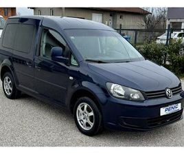 VOLKSWAGEN CADDY UTILITAIRE VW CADDY 1,6 TDI = 186 000 KM = PUTNIČKI - 5 SJEDALA - IZVRSNO STANJE, 2014 GOD.