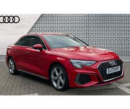 AUDI A3 BERLINA 35 TFSI 2023 AUDI A3 SALOON 35 TFSI S LINE 4DR