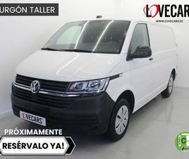 VOLKSWAGEN TRANSPORTER T6 VOLKSWAGEN TRANSPORTER 2.0 TDI BMT FURGÓN TALLER 110