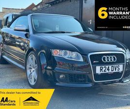 AUDI RS4 CABRIOLET 4.2 QUATTRO 2DR PETROL MANUAL